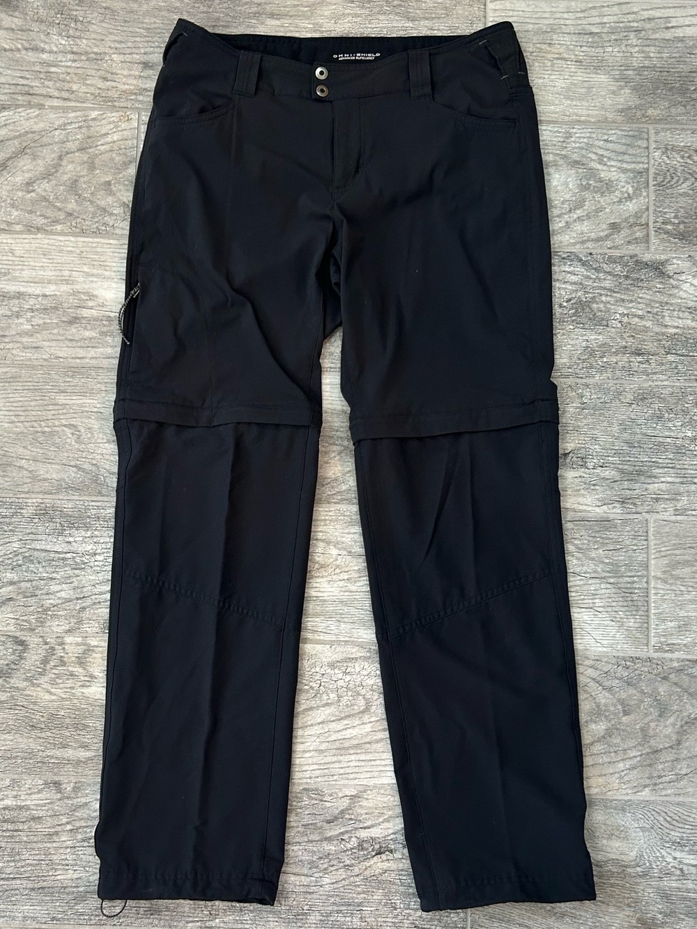 Columbia Black Convertible Hiking Pants